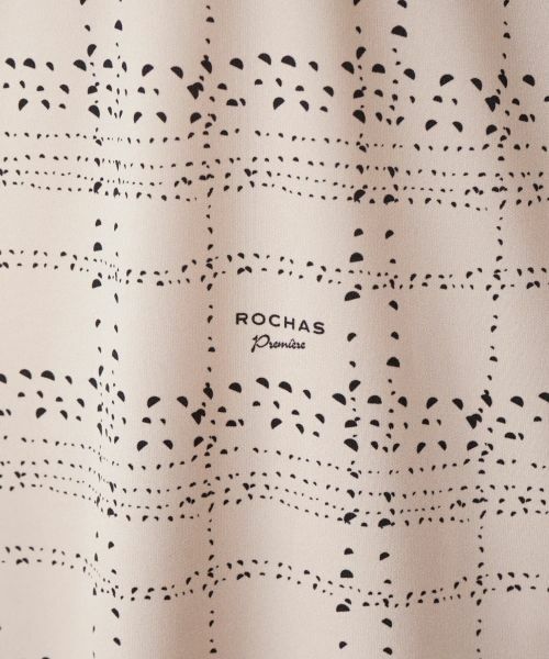 Leilian / レリアン カットソー | 【セットアップ対応商品】チェックVネックカットソー【ROCHAS Premiere】 | 詳細14