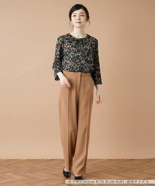 Leilian / レリアン その他パンツ | センタープレスパンツ【ROCHAS Premiere】 | 詳細1