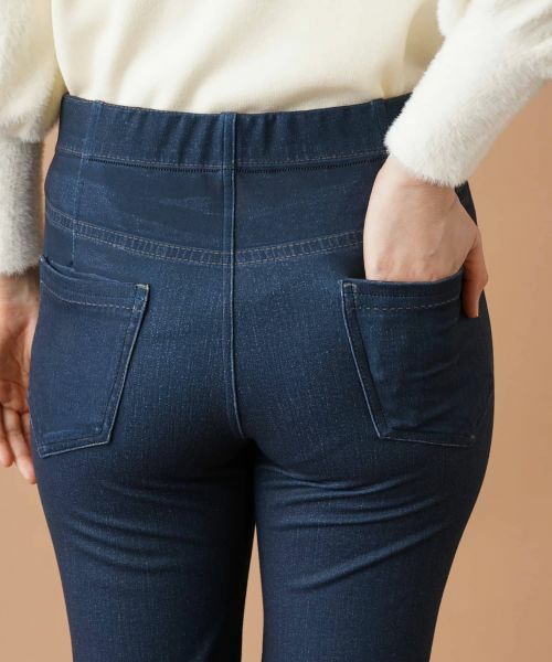 Leilian / レリアン その他パンツ | 【あったか素材】ストレッチリバーシブルレギンスパンツ | 詳細14