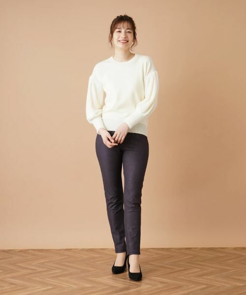 Leilian / レリアン その他パンツ | 【あったか素材】ストレッチリバーシブルレギンスパンツ | 詳細8