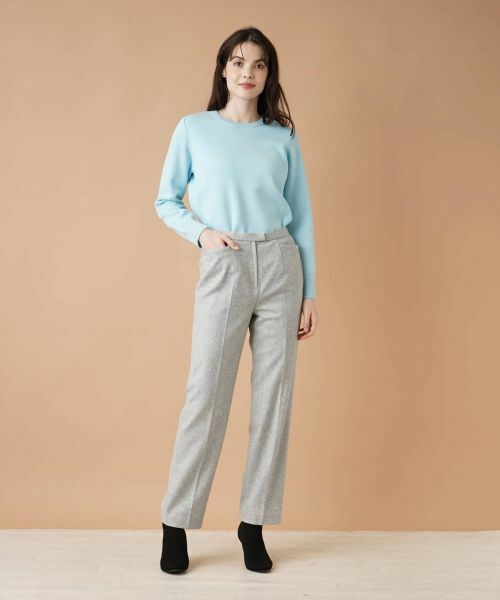 Leilian / レリアン その他パンツ | センタープレスパンツ | 詳細1