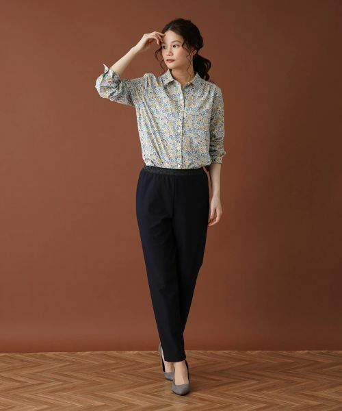 Leilian / レリアン その他パンツ | 【あったか素材】洗えるスリムテーパードパンツ | 詳細12