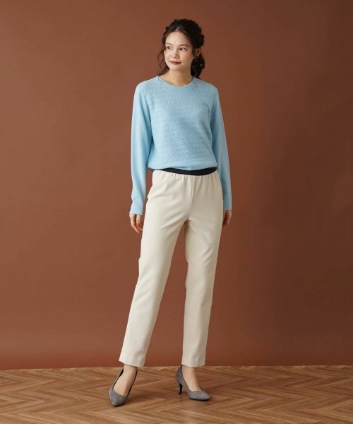 Leilian / レリアン その他パンツ | 【あったか素材】洗えるスリムテーパードパンツ | 詳細15
