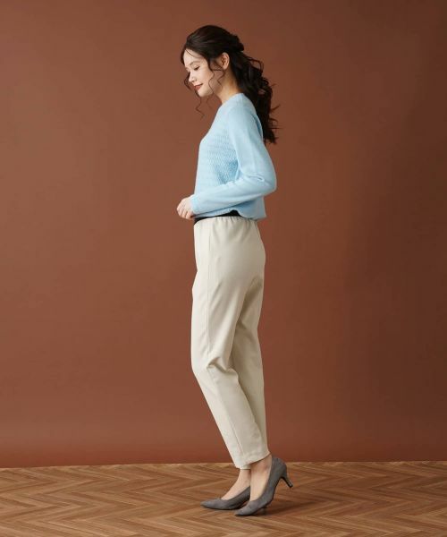 Leilian / レリアン その他パンツ | 【あったか素材】洗えるスリムテーパードパンツ | 詳細16