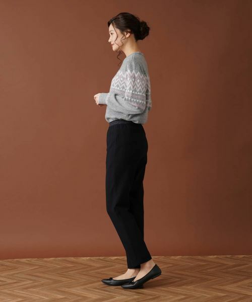 Leilian / レリアン その他パンツ | 【あったか素材】洗えるスリムテーパードパンツ | 詳細19