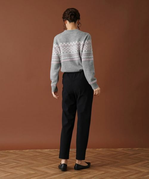 Leilian / レリアン その他パンツ | 【あったか素材】洗えるスリムテーパードパンツ | 詳細20