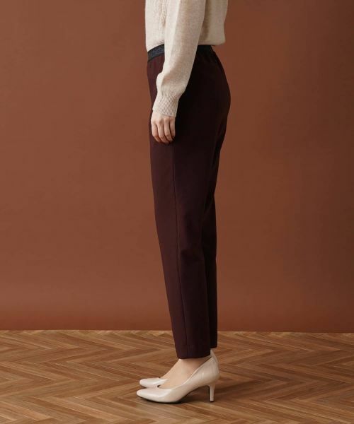 Leilian / レリアン その他パンツ | 【あったか素材】洗えるスリムテーパードパンツ | 詳細5