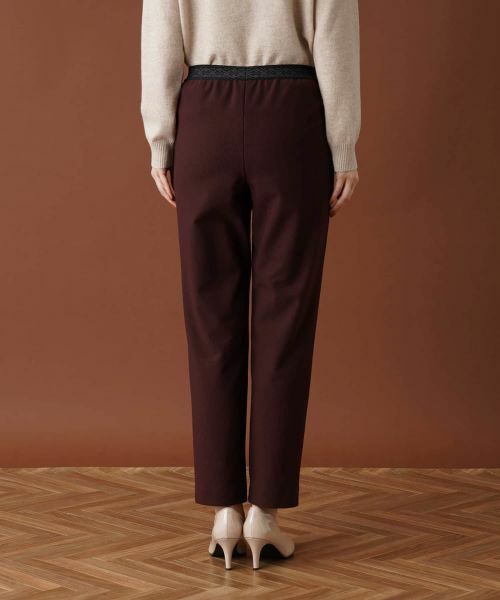 Leilian / レリアン その他パンツ | 【あったか素材】洗えるスリムテーパードパンツ | 詳細6