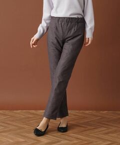 Leilian / レリアン その他パンツ | 【あったか素材】洗えるリバーシブルパンツ
