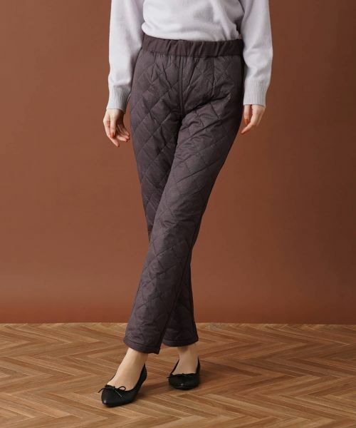Leilian / レリアン その他パンツ | 【あったか素材】洗えるリバーシブルパンツ | 詳細12