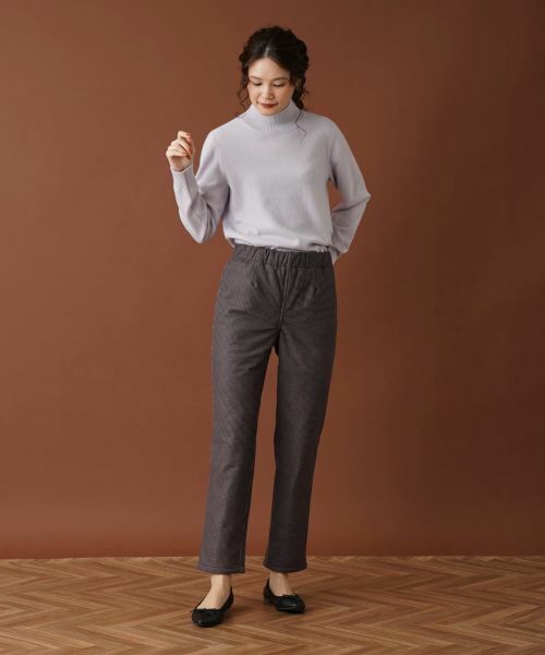 Leilian / レリアン その他パンツ | 【あったか素材】洗えるリバーシブルパンツ | 詳細9