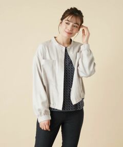 Leilian / レリアン テーラードジャケット | シャツジャケット