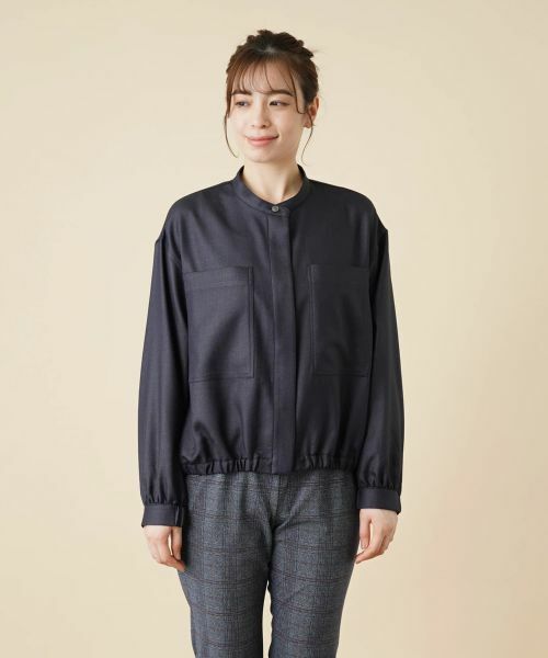 Leilian / レリアン テーラードジャケット | シャツジャケット | 詳細10