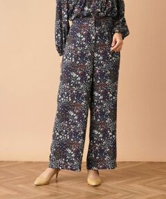 Leilian / レリアン その他パンツ | 小花柄ワイドパンツ