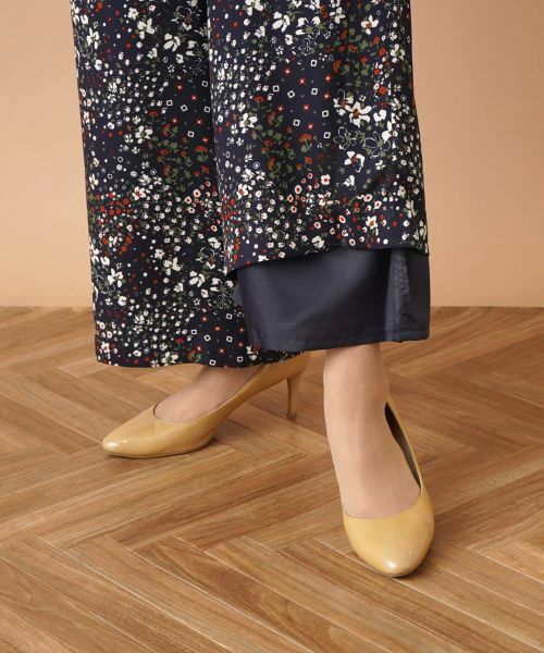 Leilian / レリアン その他パンツ | 小花柄ワイドパンツ | 詳細1