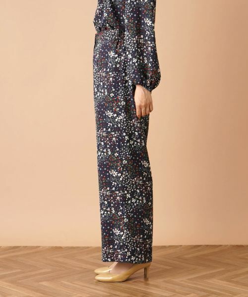 Leilian / レリアン その他パンツ | 小花柄ワイドパンツ | 詳細7
