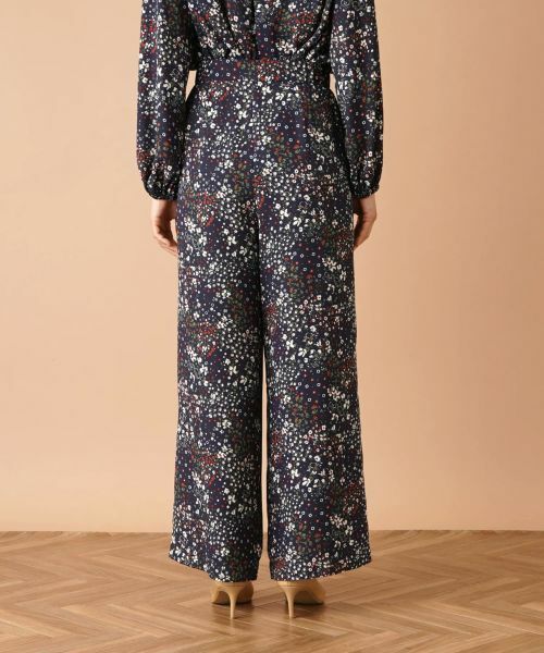 Leilian / レリアン その他パンツ | 小花柄ワイドパンツ | 詳細8