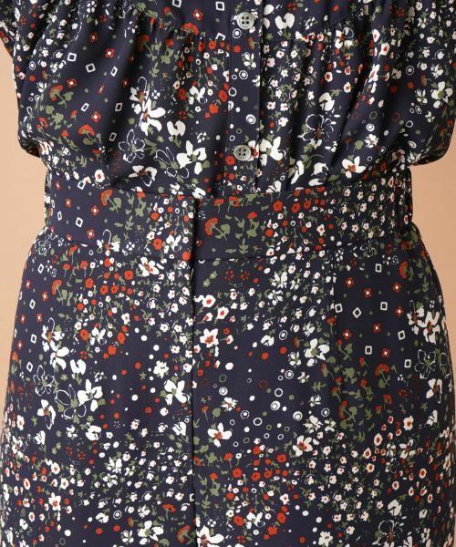 Leilian / レリアン その他パンツ | 小花柄ワイドパンツ | 詳細9