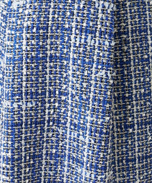 Leilian / レリアン ミニ・ひざ丈スカート | ファンシーツイードタックフレアスカート | 詳細10