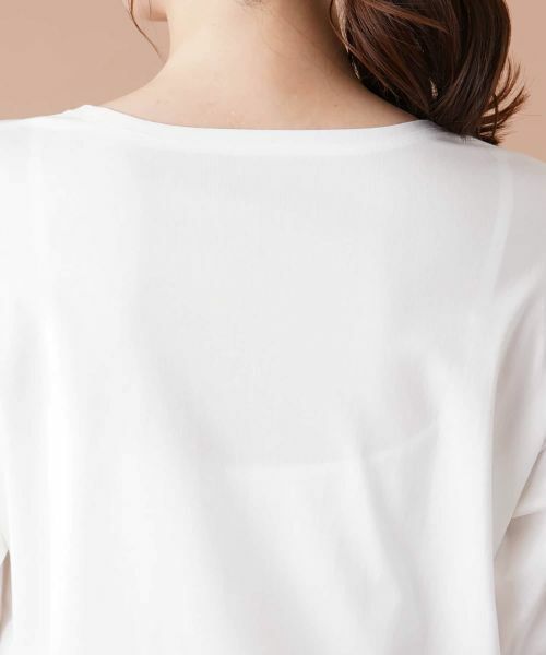 Leilian / レリアン カットソー | シャツ袖風プルオーバー | 詳細8