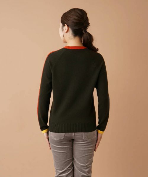 Leilian / レリアン ニット・セーター | 配色ラインクルーネックニット【Leilian by Eriko Nakamura】 | 詳細23