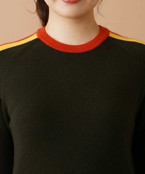 Leilian / レリアン ニット・セーター | 配色ラインクルーネックニット【Leilian by Eriko Nakamura】 | 詳細24