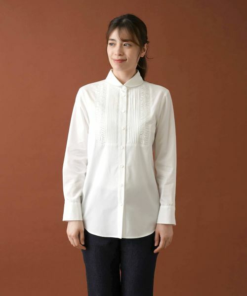 Leilian / レリアン シャツ・ブラウス | ピンタックブラウス【Leilian by Eriko Nakamura】 | 詳細4