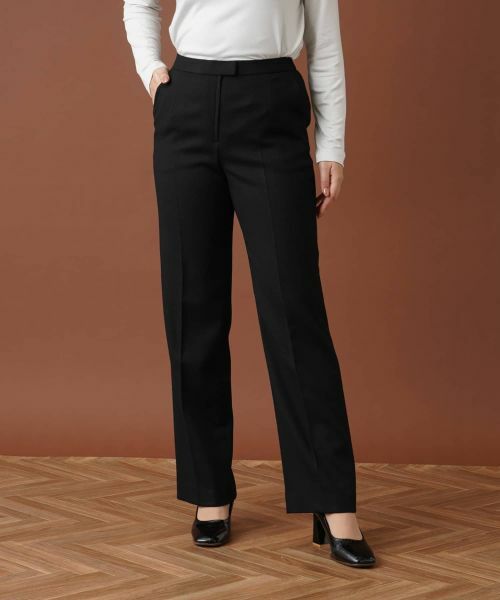 Leilian/レリアン ストレートロングパンツ ブラック 11(L) Leilian/レリアン ストレートロングパンツ ブラック 11(L)