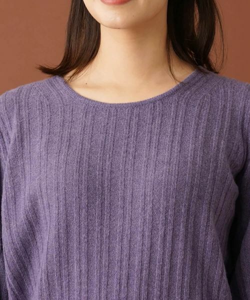 Leilian / レリアン ニット・セーター | 編み柄バルーンスリーブニット | 詳細13