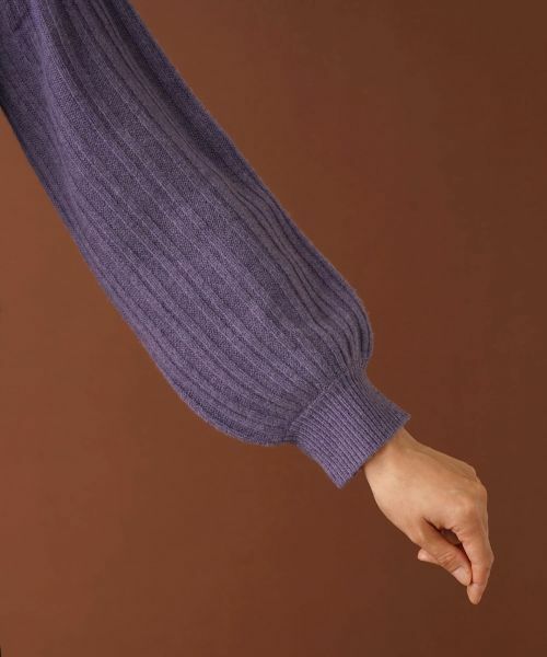 Leilian / レリアン ニット・セーター | 編み柄バルーンスリーブニット | 詳細15
