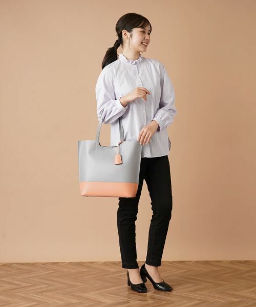 Leilian / レリアン トートバッグ | コンビカラートートバッグ | 詳細2