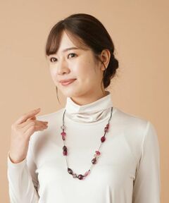 Leilian / レリアン ネックレス・ペンダント・チョーカー | カットビーズロングネックレス