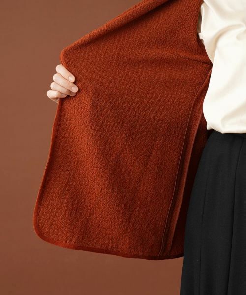 Leilian / レリアン テーラードジャケット | キルトピンニットジャケット【BONOTTO】 | 詳細11