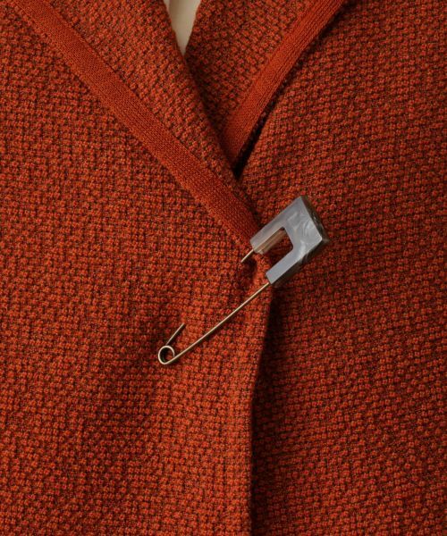Leilian / レリアン テーラードジャケット | キルトピンニットジャケット【BONOTTO】 | 詳細8