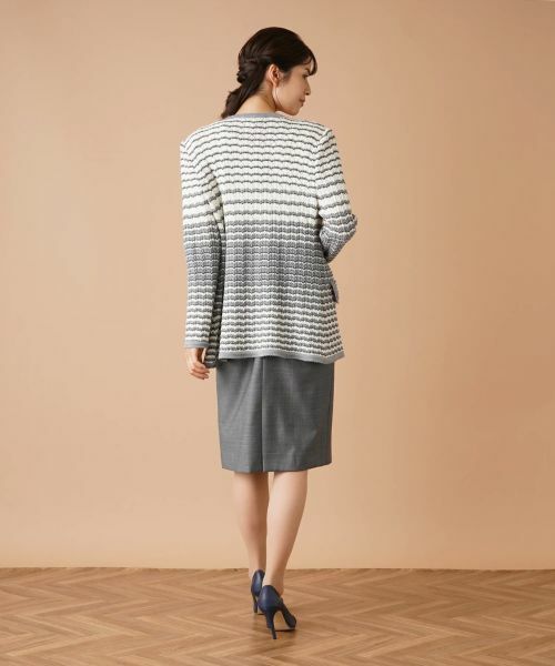 Leilian / レリアン ミニ・ひざ丈スカート | タイトスカート【LORO PIANA】 | 詳細16