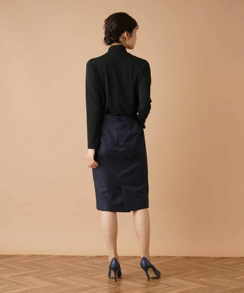 Leilian / レリアン ミニ・ひざ丈スカート | タイトスカート【LORO PIANA】 | 詳細3