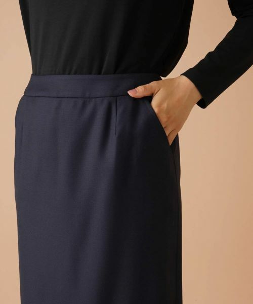 Leilian / レリアン ミニ・ひざ丈スカート | タイトスカート【LORO PIANA】 | 詳細8