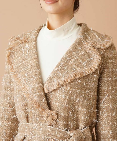Leilian / レリアン その他アウター | ラメツイードコート | 詳細11