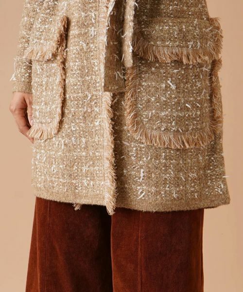 Leilian / レリアン その他アウター | ラメツイードコート | 詳細16