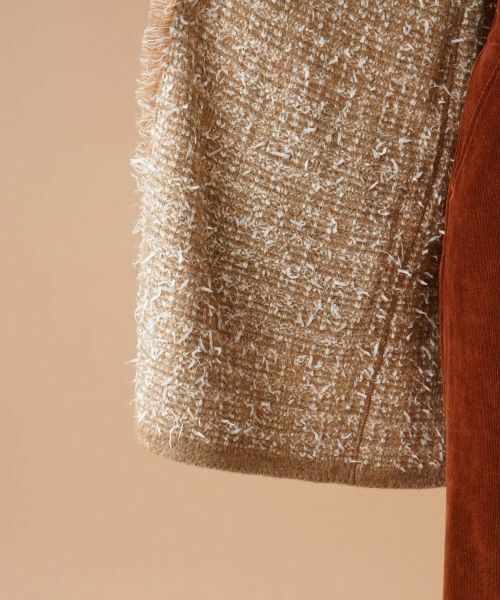 Leilian / レリアン その他アウター | ラメツイードコート | 詳細17