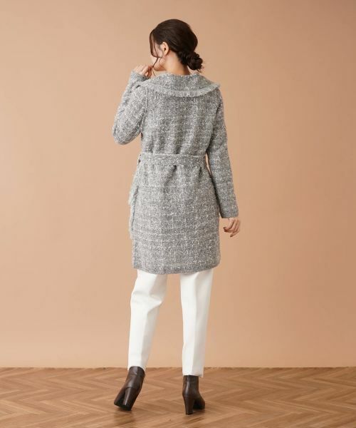 Leilian / レリアン その他アウター | ラメツイードコート | 詳細3