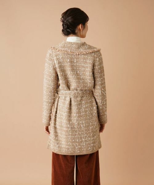Leilian / レリアン その他アウター | ラメツイードコート | 詳細9