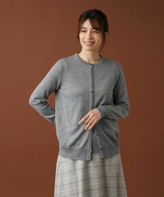 Leilian / レリアン カーディガン・ボレロ | クルーネックカーディガン