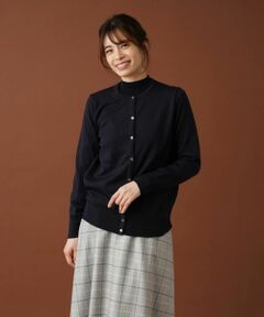 Leilian / レリアン カーディガン・ボレロ | クルーネックカーディガン