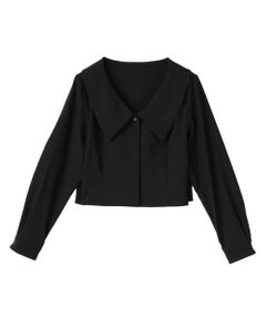 Leilian / レリアン シャツ・ブラウス | 大きな襟ブラウス