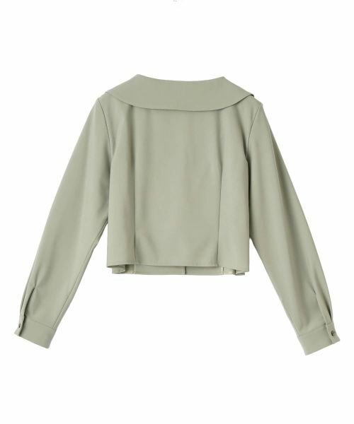 Leilian / レリアン シャツ・ブラウス | 大きな襟ブラウス | 詳細1