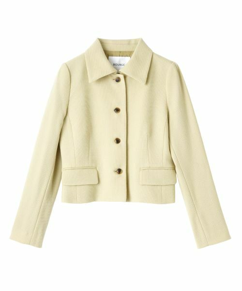 Leilian/レリアン ショート丈ジャケット ライトベージュ 9(M)