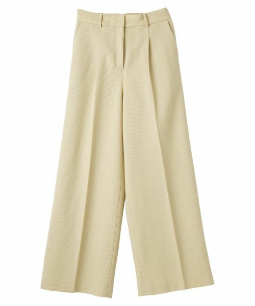 Leilian / レリアン その他パンツ | ワイドパンツ(ライトベージュ)