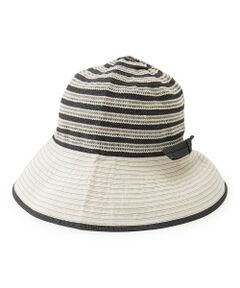 Leilian / レリアン ハット | ボーダー柄風【VECCHI】