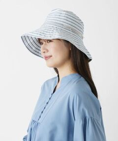 Leilian / レリアン ハット | ボーダー風ハット【VECCHI】